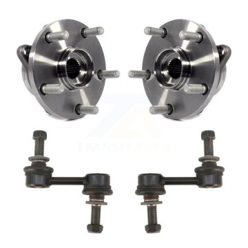 Front Hub Bearing Assembly And Link Kit For Subaru WRX STI B9 Tribeca K77-100658