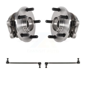 Front Hub Bearing Assembly And Link Kit For Lexus NX300 NX200t NX300h K77-100661
