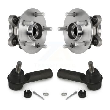 Front Wheel Bearing And Tie Rod End Kit For 2019 Toyota Corolla Sedan with 2.0L K77-100663