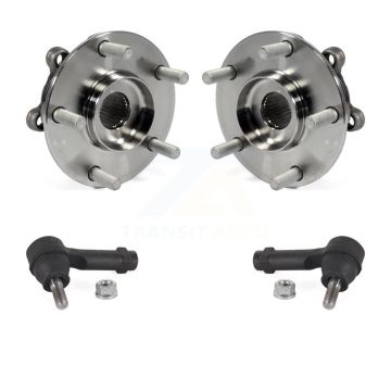 Front Wheel Bearing And Tie Rod End Kit For 2013-2016 Mazda CX-5 K77-100664