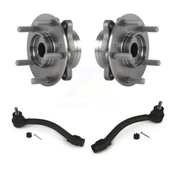 Front Wheel Bearing And Tie Rod End Kit For 2017 Hyundai Elantra GT K77-100671
