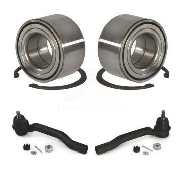 Front Wheel Bearing And Tie Rod End Kit For Nissan Kicks Versa K77-100673