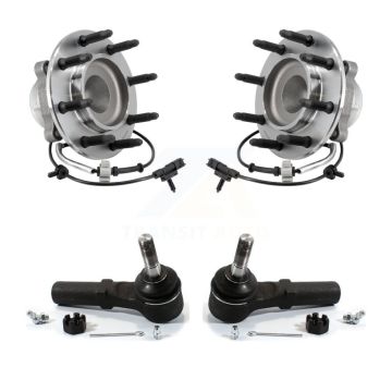 Front Wheel Bearing Tie Rod End Kit For 2018-2023 GMC Chevrolet Savana 2500 Express 3500 K77-100685