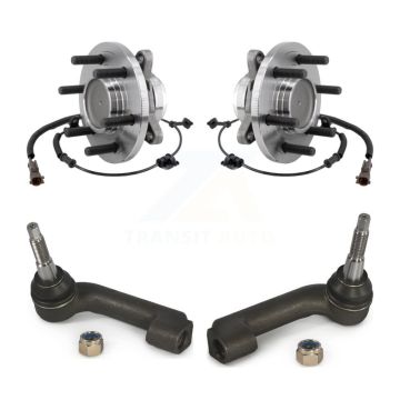 Front Wheel Bearing And Tie Rod End Kit For Ford F-150 Expedition Lincoln Navigator K77-100687