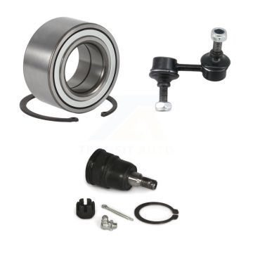 Front Left Bearing Lower Ball Joint & Link Kit For 04-05 Honda Civic Si with Sedan Coupe K77-100695