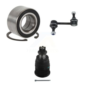 Front Left Wheel Bearing Lower Ball Joint & Sway Bar Link Kit For Honda Accord Acura TSX K77-100701