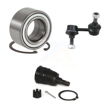 Front Left Wheel Bearing Lower Ball Joint And Sway Bar Stabilizer Link Kit For Honda CR-V K77-100706