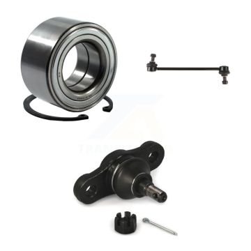Front Wheel Bearing Lower Ball Joint & Link Kit For Hyundai Elantra Kia Forte Koup Forte5 K77-100716