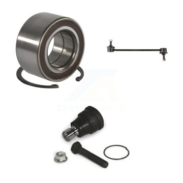 Front Wheel Bearing Lower Ball Joint & Sway Bar Link Kit For Ford Fiesta EcoSport Mazda 2 K77-100744