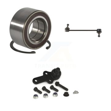 Front Wheel Bearing Lower Ball Joint And Sway Bar Stabilizer Link Kit For Ford Focus K77-100754