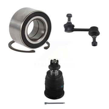 Front Right Wheel Bearing Lower Ball Joint & Sway Bar Link Kit For Honda Accord Acura TSX K77-100760