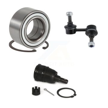 Front Right Wheel Bearing Lower Ball Joint & Sway Bar Stabilizer Link Kit For Honda CR-V K77-100763