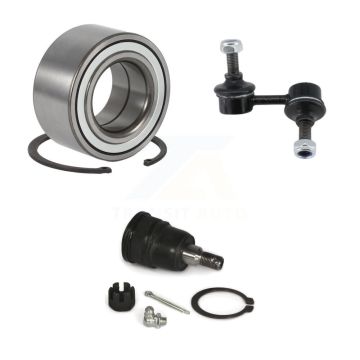 Front Right Bearing Lower Ball Joint & Link Kit For 04-05 Honda Civic Si with Sedan Coupe K77-100775