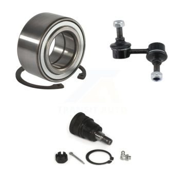 Front Right Wheel Bearing Lower Ball Joint & Sway Bar Stabilizer Link Kit For Honda Civic K77-100776