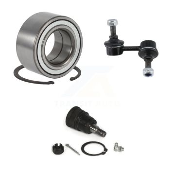 Front Right Wheel Bearing Lower Ball Joint & Sway Bar Link Kit For Honda Civic Acura RSX K77-100777