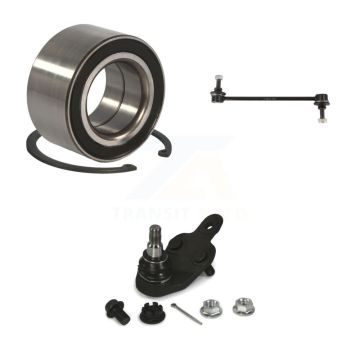 Front Left Wheel Bearing Lower Ball Joint & Sway Bar Link Kit For 2005-2012 Toyota Avalon K77-100782