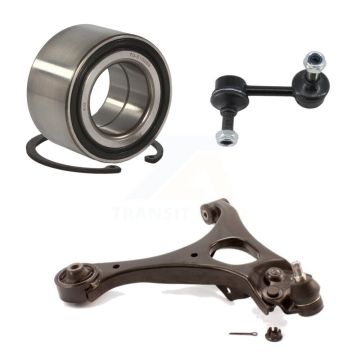 Front Left Bearing Lower Control Arm with BJ Link Kit For 2006-2011 Honda Civic 1.3L 1.8L K77-100796