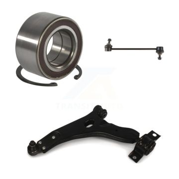 Front Left Bearing Lower Control Arm with Ball Joint And Sway Bar Link Kit For Ford Focus K77-100802