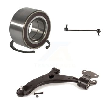 Front Left Bearing Lower Control Arm with Ball Joint Link Kit For 2010-2013 Mazda 3 Sport K77-100808
