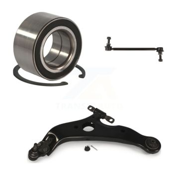 Front Left Bearing Lower Control Arm with Ball Joint Link Kit For 2004-2010 Toyota Sienna K77-100819