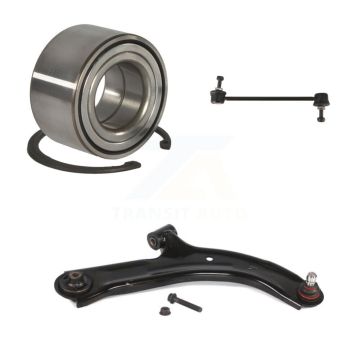 Front Right Bearing Lower Control Arm with Ball Joint Link Kit For 2010-2011 Nissan Versa K77-100859