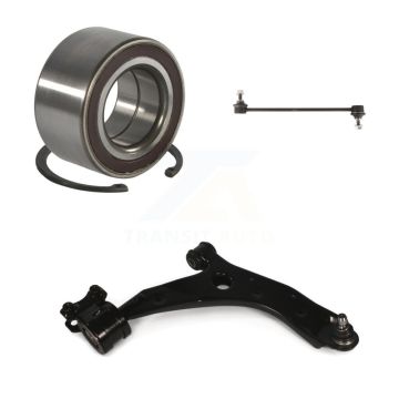 Front Right Wheel Bearing Lower Control Arm with Ball Joint Link Kit For Mazda 3 5 Sport K77-100860