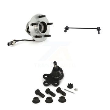 Front Left Hub Bearing Lower Ball Joint Link Kit For Saturn Vue Chevrolet Equinox Pontiac K77-100883