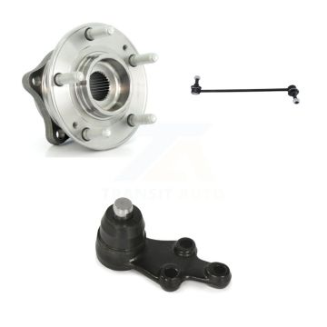 Front Left Hub Bearing Lower Ball Joint Sway Bar Link Kit For 2007-2012 Hyundai Veracruz K77-100887