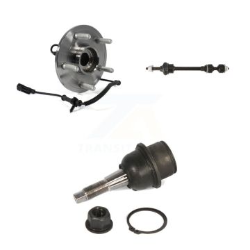 Front Hub Bearing Lower Ball Joint Sway Bar Stabilizer Link Kit For Ram 1500 Classic 4WD K77-100913
