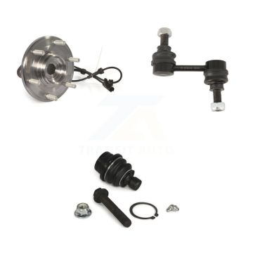 Front Hub Bearing Lower Ball Joint & Sway Bar Stabilizer Link Kit For Nissan TITAN Armada K77-100934
