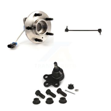 Front Bearing Lower Ball Joint & Link Kit For Buick Pontiac LaCrosse Montana Allure Grand K77-100947