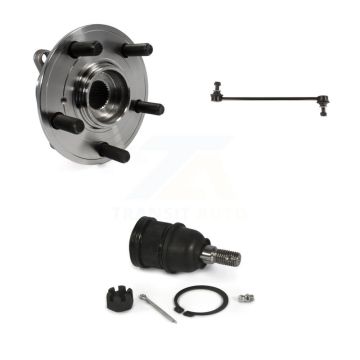 Front Hub Bearing Lower Ball Joint Link Kit For Honda Odyssey With Cast Iron Control Arm K77-100966