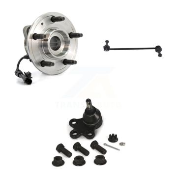 Front Right Bearing Lower Ball Joint & Link Kit For Chevrolet Equinox Pontiac Torrent Vue K77-100982