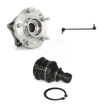 Front Right Bearing Lower Ball Joint & Sway Bar Link Kit For Hyundai Santa Fe Kia Sorento K77-100984