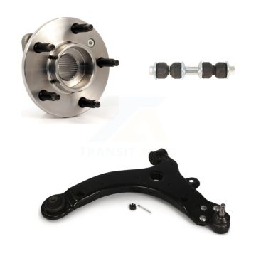 Front Left Hub Bearing Lower Control Arm Link Kit For Chevrolet Impala Pontiac Grand Prix K77-101005