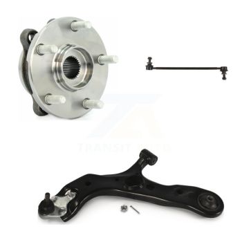 Front Left Bearing Lower Control Arm with Ball Joint & Sway Bar Link Kit For Toyota RAV4 K77-101010