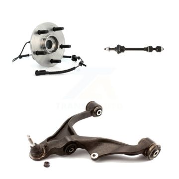 Front Left Bearing Lower Control Arm with Ball Joint Sway Bar Link Kit For Dodge Ram 1500 K77-101028