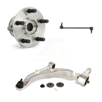 Front Left Bearing Lower Control Arm with Ball Joint Sway Bar Link Kit For Acura MDX ZDX K77-101031