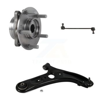 Front Right Bearing Lower Control Arm with BJ & Link Kit For 2017 Hyundai Elantra GT Base K77-101037
