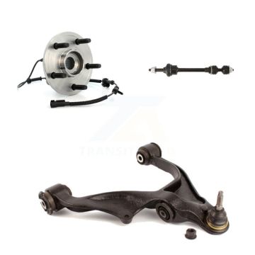 Front Right Hub Bearing Lower Control Arm with Ball Joint And Link Kit For Dodge Ram 1500 K77-101040