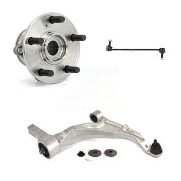 Front Right Bearing Lower Control Arm with Ball Joint Sway Bar Link Kit For Acura MDX ZDX K77-101048