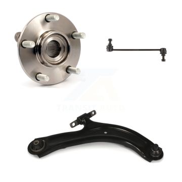 Front Right Bearing Lower Control Arm with BJ & Link Kit For 2007-2012 Nissan Sentra 2.5L K77-101051