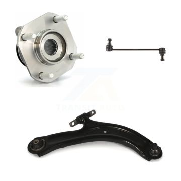 Front Right Bearing Lower Control Arm with BJ & Link Kit For 2007-2012 Nissan Sentra 2.0L K77-101052