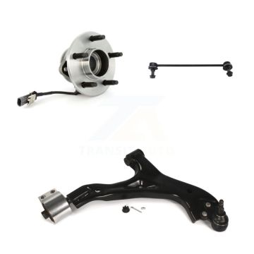 Front Right Bearing Lower Control Arm & Link Kit For Saturn Vue Chevrolet Equinox Pontiac K77-101074