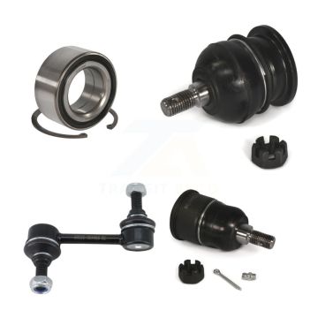 Front Left Bearing Upper Lower Ball Joint & Link Kit For Honda Accord Acura TSX Crosstour K77-101082