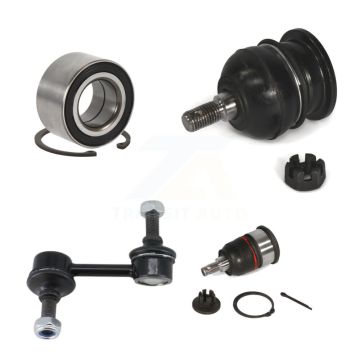 Front Left Wheel Bearing Upper Lower Ball Joint Sway Bar Link Kit For 2004-2006 Acura TL K77-101083