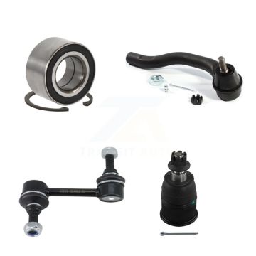 Front Left Bearing Lower Ball Joint Outer Tie Rod End Link Kit For Honda Accord Acura TSX K77-101085