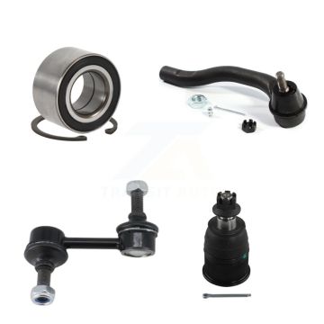 Front Left Bearing Lower Ball Joint Outer Tie Rod End Sway Bar Link Kit For Honda Accord K77-101086