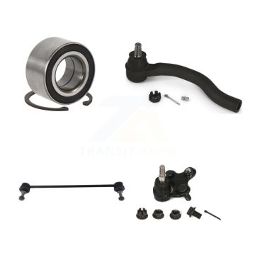 Front Left Bearing Lower Ball Joint Outer Tie Rod End Link Kit For Honda Civic Acura ILX K77-101088