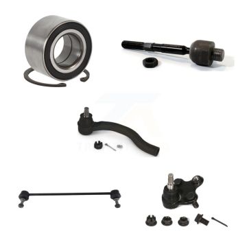 Front Left Bearing Lower Ball Joint Tie Rod End Link Kit (5Pc) For Honda Civic Acura ILX K77-101094
